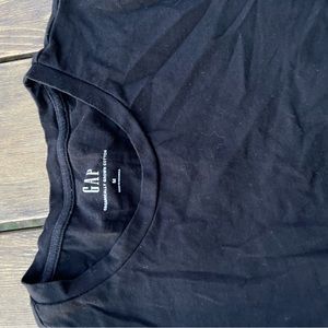 Gap crew neck T womens M Black